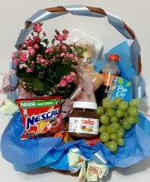 Café Especial com Flor, Nutella e Frutas